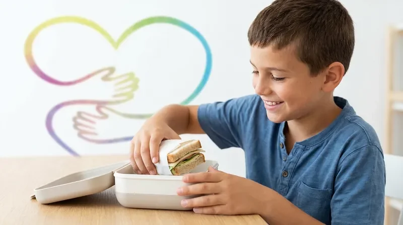 מתנדבים מכינים כריכים