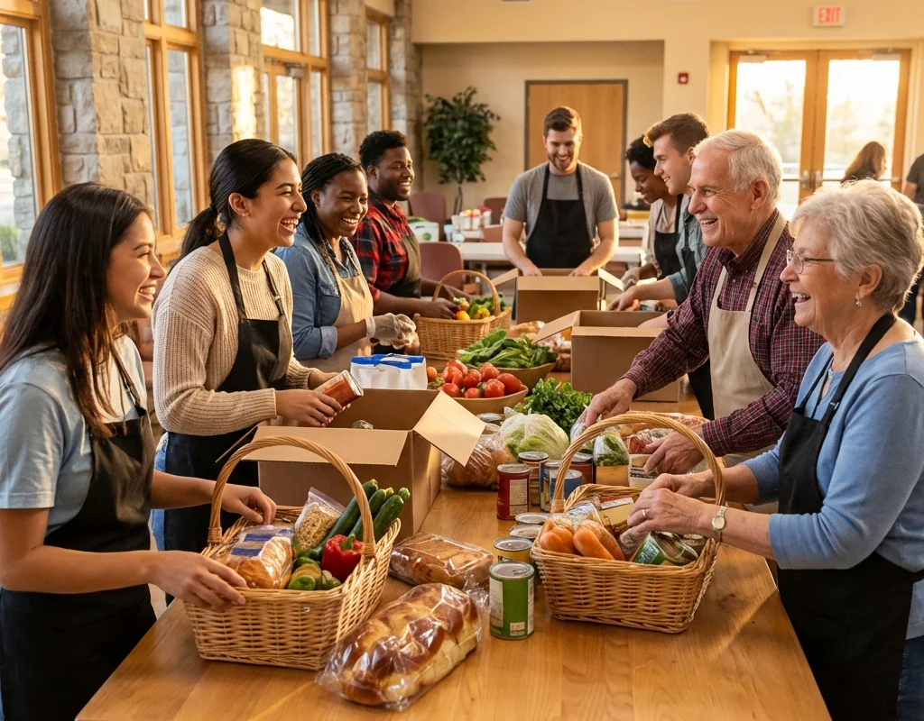 חלוקת סלי מזון