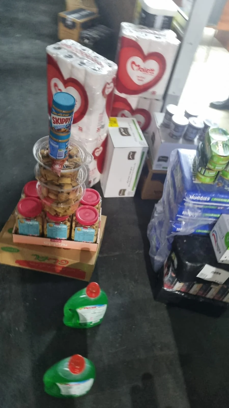 רכישת מצרכים מרוכזת לחלוקת מזון