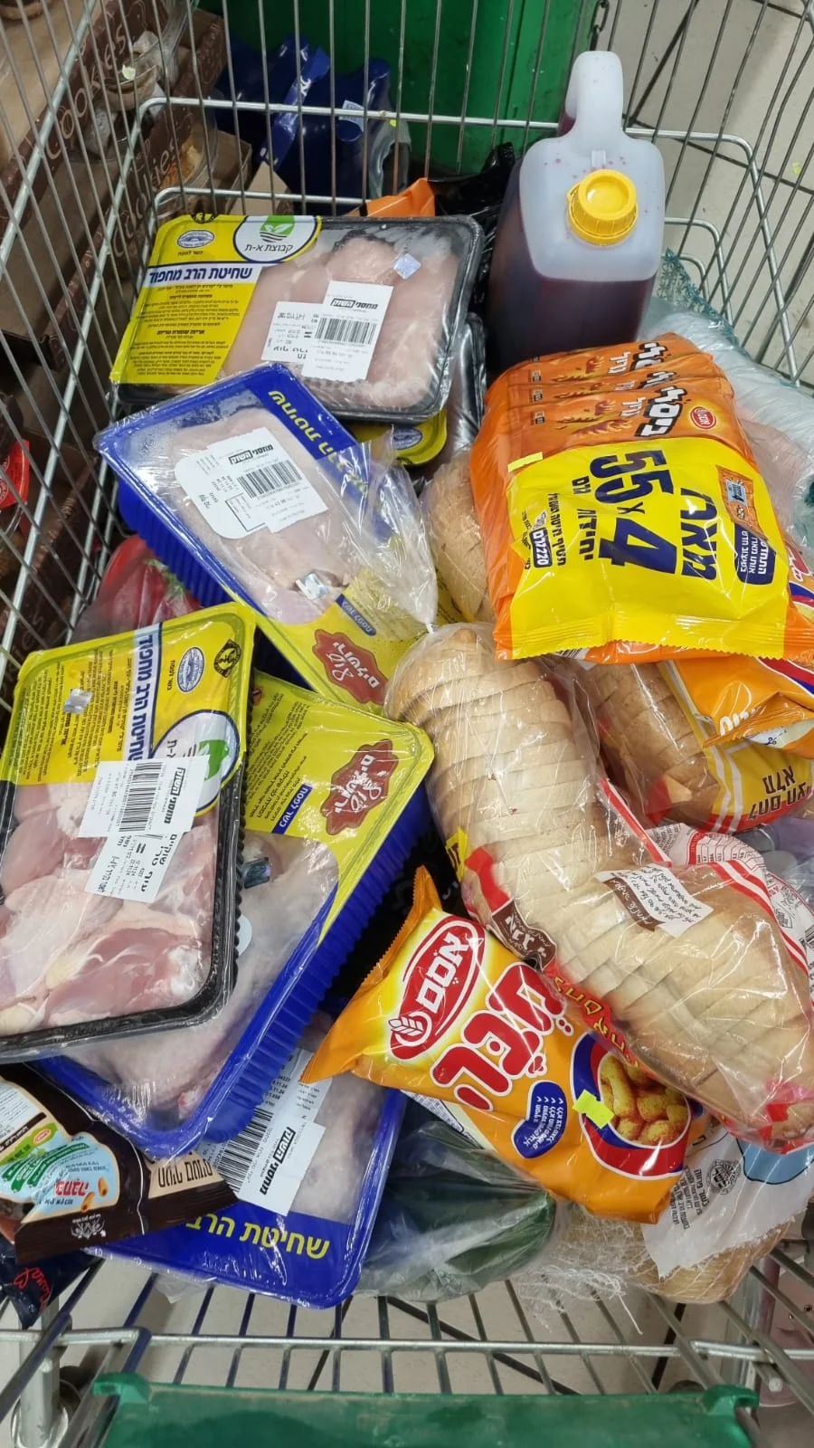 מוצרי יסוד ושמן למארזי מזון