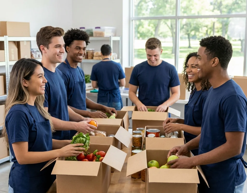 מתנדבים בפעולה