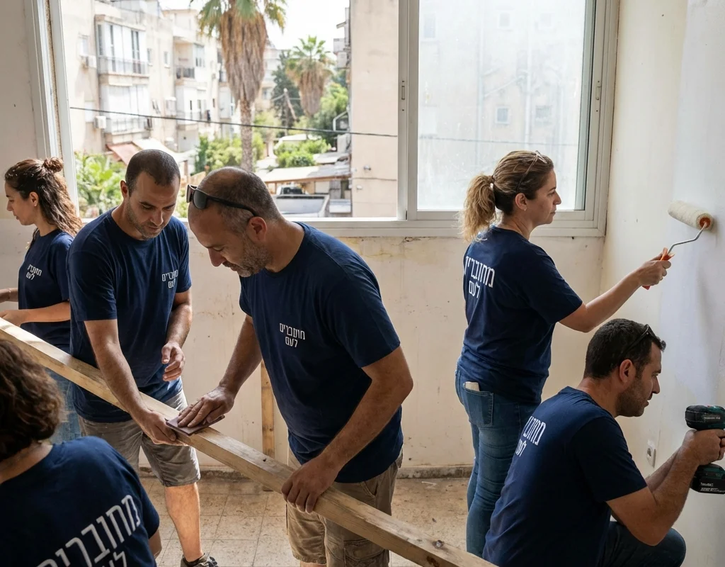 מתנדבים בפעולה